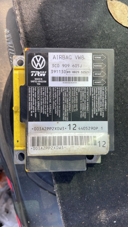 Calculator airbag VW Passat B6 COD 3C0909605J 3C0 
