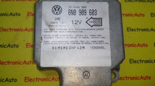 Calculator airbag VW Polo, T4 6N0909603