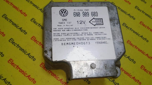 Calculator airbag VW Polo, T4 6N0909603