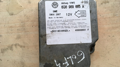 Calculator airbag VW Volkswagen Golf 4 an 199
