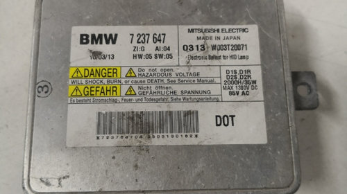 Calculator balast xenon BMW 5 (F10) [ 2009 - 