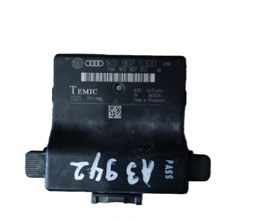 Calculator CAN Gateway Audi A3 an 2007 BMM cod piesa 1K0907530D