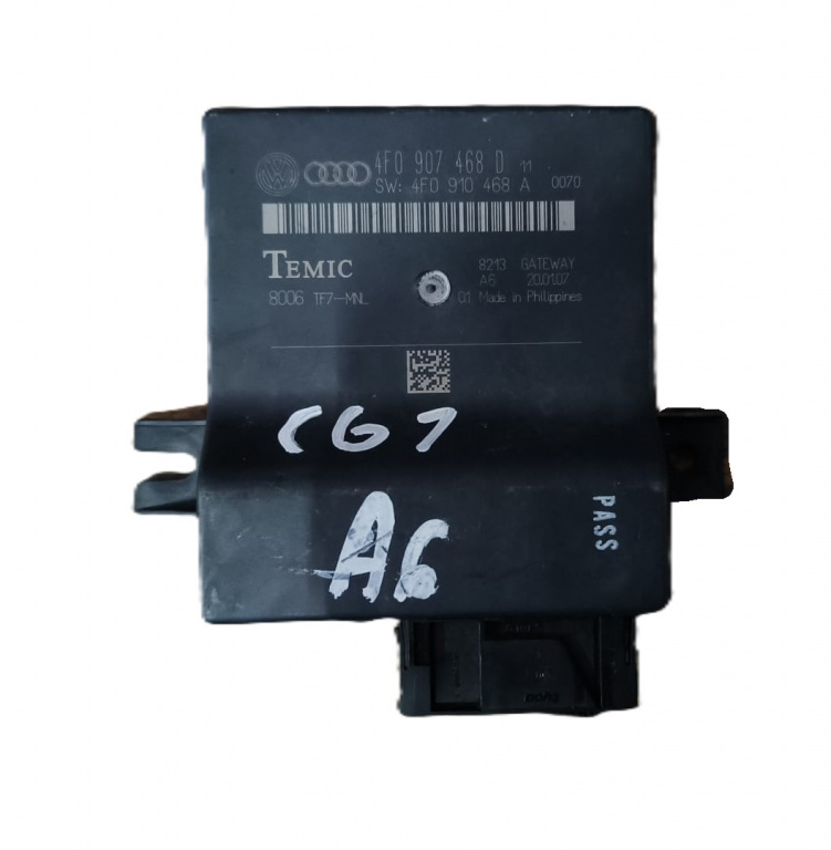 Calculator CAN Gateway Audi A6 an 2005/2008 cod piesa 4F0907468D