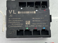 Calculator confort A2129004314 A 212 900 43 14 Mercedes-Benz E-Class W212 [2009 - 2013] Sedan