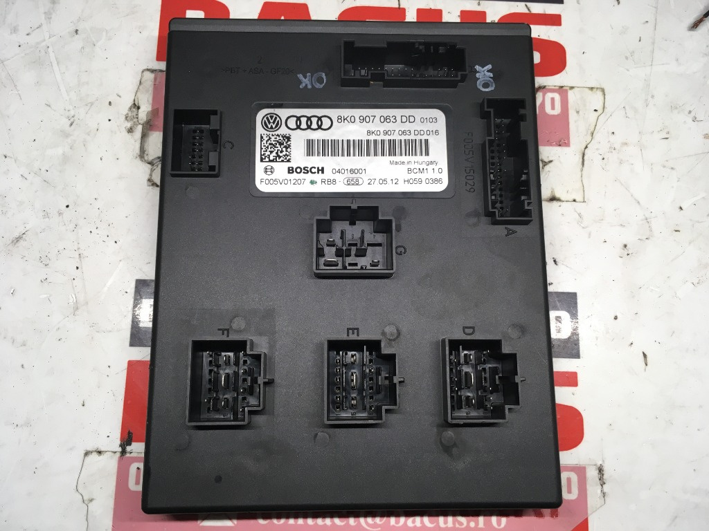 Calculator confort Audi A4 B8 cod: 8k0907063dd