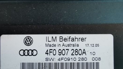 Calculator confort Audi A6 C6 4F0 907 280 A Modul confort