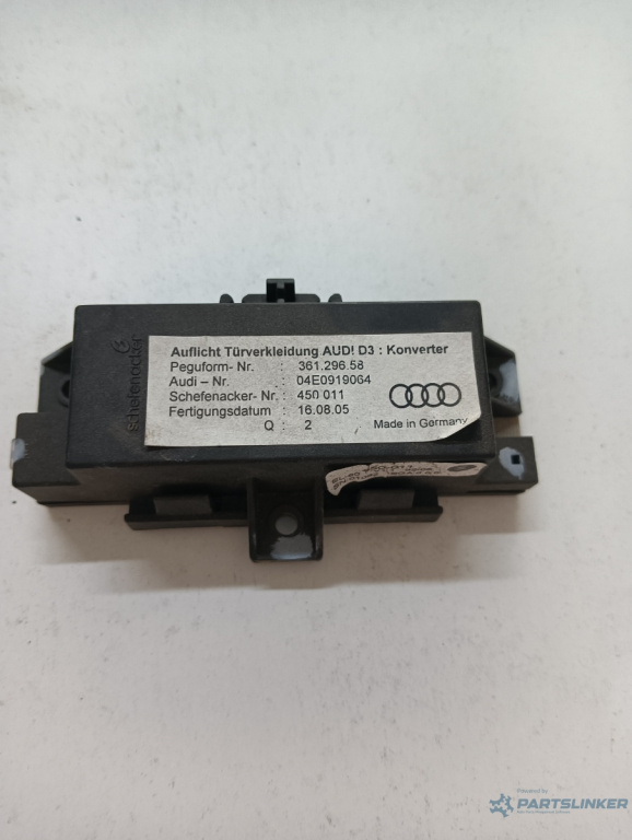 Calculator confort AUDI A8 II 4E2, 4E8 2