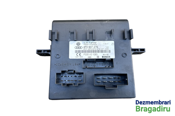 Calculator confort Cod: 4F0907279 Audi A6 4F/C6 [facelift] [2008 - 2011] Avant wagon 5-usi 2.0 TDI multitronic (170 hp) S-Line, Cod motor CAHA, Cod cutie LDV, Cod culoare LZ7S