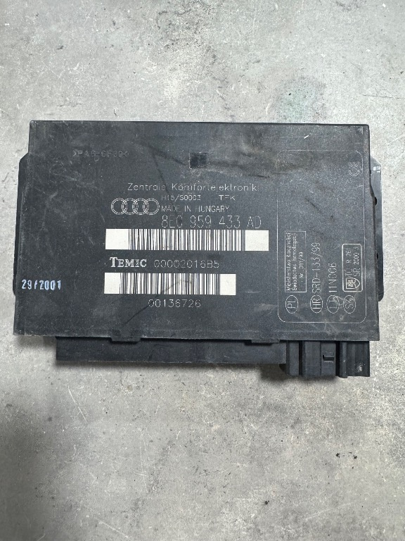 Calculator confort Cod 8E0959433AD/8E0 959 433 AD 