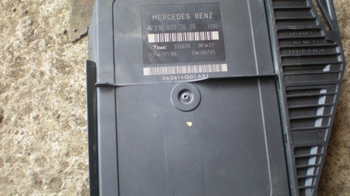 Calculator confort de mercedes benz E class W