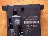 Calculator confort dreapta spate Mercedes cls w219 cod 2198200326