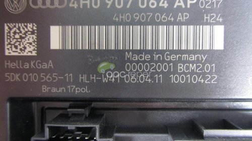 Calculator Confort Original Audi A6 4G / A7 / A8 4H cod 4H0907064AP