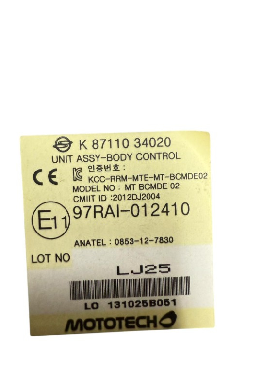CALCULATOR CONFORT SSANGYONG KORANDO COD
