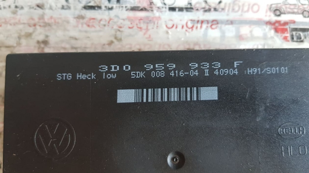 Calculator confort vw phaeton cod 3d0959
