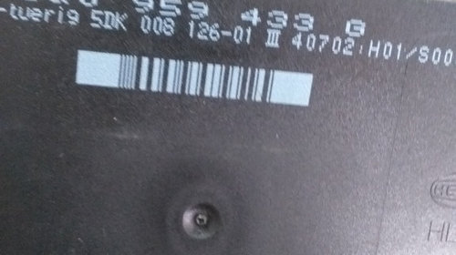Calculator confort VW Polo, an fabricatie 2005, cod. 6Q0 959 433 G