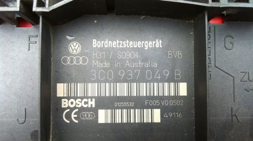 Calculator confort VW Seat Skoda cod 3C0937049B