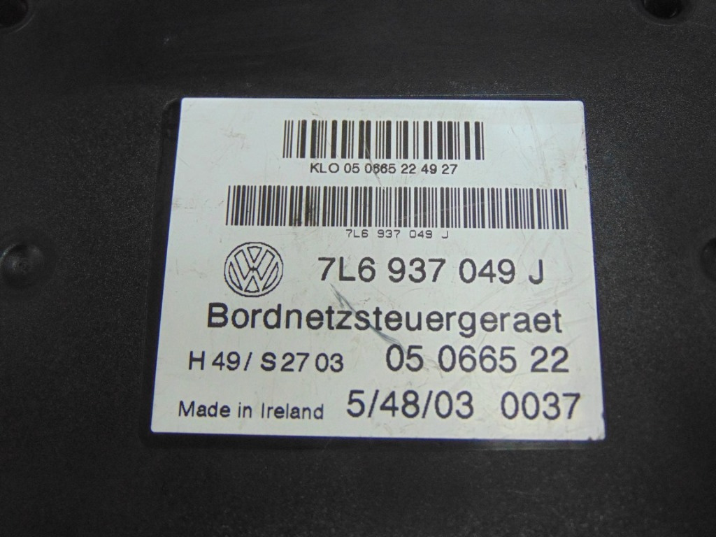 CALCULATOR CONFORT VW TOUAREG(7LA,7L6,7L7) -COD 7L