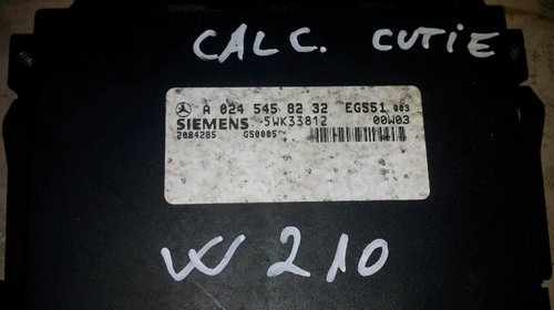 Calculator cutie automata Mercedes W210 si CL