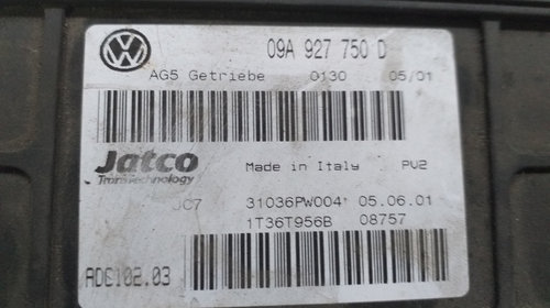Calculator cutie de viteze 09A927750D DUL998 09A927750D Volkswagen VW Golf 4 [1997 - 2006]