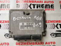 Calculator de motor 038906018BC Bosch 0281001755 Skoda Octavia 1.9 tdi 90cp AGR