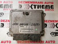 Calculator de motor 24417169 PD Bosch 0281010268 Opel Zafira A 2.0 dti