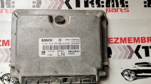 Calculator de motor 24467018 LN Bosch 0281010