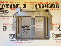 Calculator de motor 7700115161 Sagem 9328551876 Renault Twingo 1.2