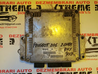 Calculator de motor 9642013980 Bosch 0281010594 Peugeot 206 2.0 hdi RHY 90cp