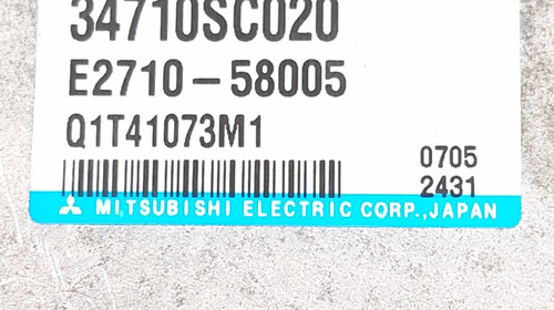 Calculator Directie Subaru FORESTER (SH) 2008 - Prezent Motorina 34710SC020, E271058005, Q1T41073M1, 07052431