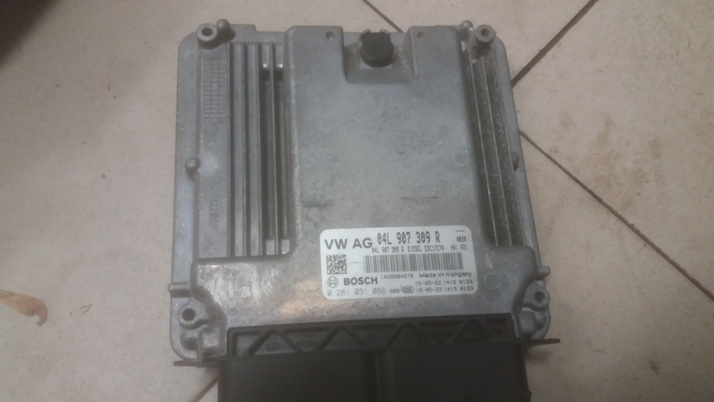 CALCULATOR ECU 04L907309R, VW PASSAT B8 VARIANT, 1.6 TDI, 2017