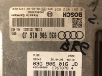 CALCULATOR ECU AUDI A4 B7 2.0 TDI BRE 03G906016JD A4 (8EC, B87) 2004-2008 COD 03G906016JD