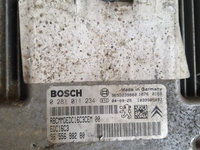 Calculator ECU cod: 0281011234 pentru Peugeot 307 1.6 HDI