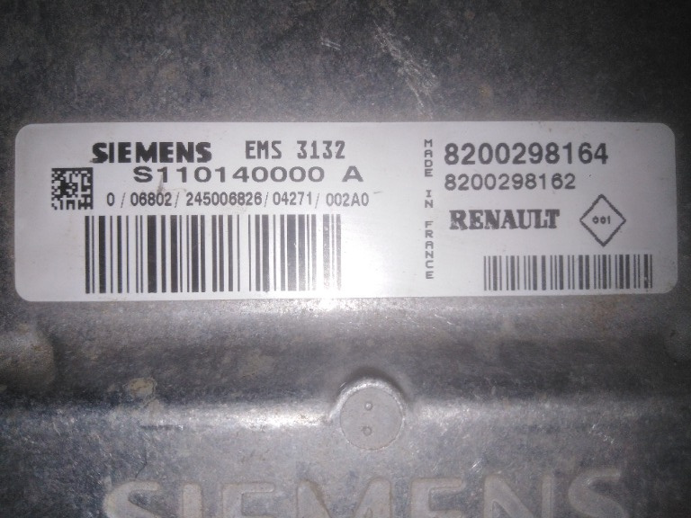Calculator ECU Dacia Solenza 1.4 MPI, co