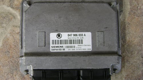 Calculator ECU Fabia 1,4MPI 50kw ATZ