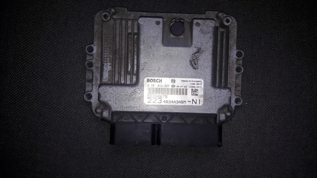 Calculator ECU Fiat Doblo 1.9 JTD cod 0281012865