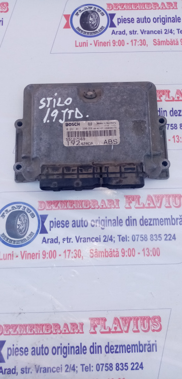 Calculator Ecu Fiat Stilo 1.9JDT cod55187569