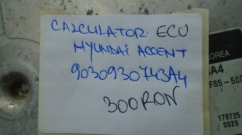 Calculator ecu hyundai accent cod 9030930743a4