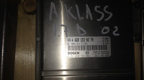 Calculator ecu mercedes a class 170 cdi an 20