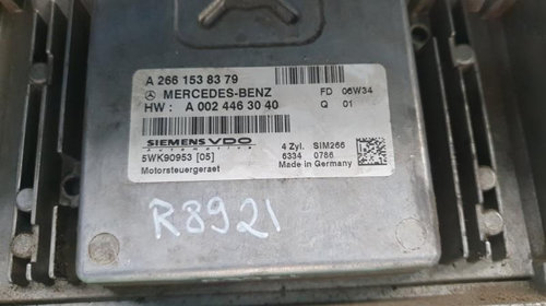 Calculator ecu Mercedes B-Class (2004-2011) [W245] a2661538379