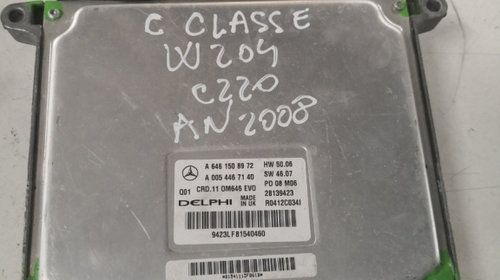 Calculator ECU MERCEDES-BENZ C-CLASS (W204) [