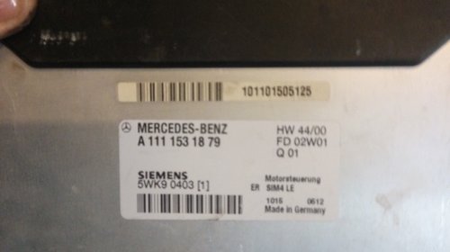 Calculator Ecu Mercedes C class W203 A1111531