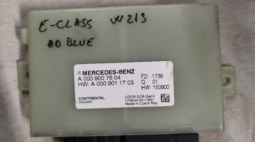 Calculator ECU Mercedes control al gazelor de
