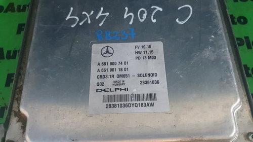 Calculator ecu Mercedes E-Class (2009->) [C207] a6519007401