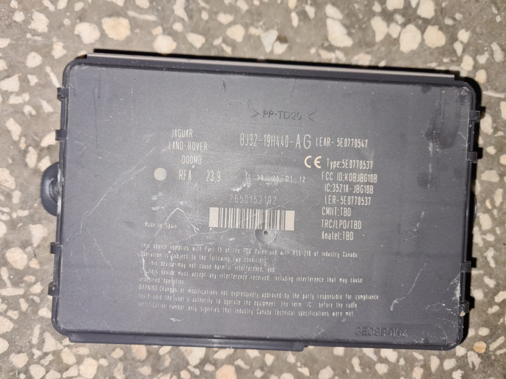 Calculator ecu modul lumini Range Rover Evoque cod BJ3219H440AG BJ32-19H440-AG