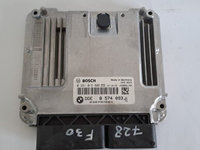 Calculator ECU motor 2.0 d, euro 5, BMW F30 cod 8574093-01 /0281019808