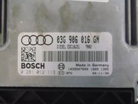 CALCULATOR ECU MOTOR AUDI A4 2.0TDI BLB COD - 03G906016GN , 0281012113