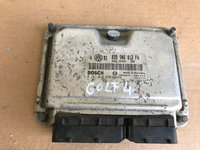 Calculator ecu motor golf 4 bora 1.9 tdi 90 cp alh 1998 - 2004 cod: 038906012fa
