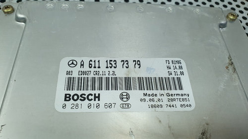 Calculator ECU motor Mercedes C-Class (S203) C220 CDI 2001