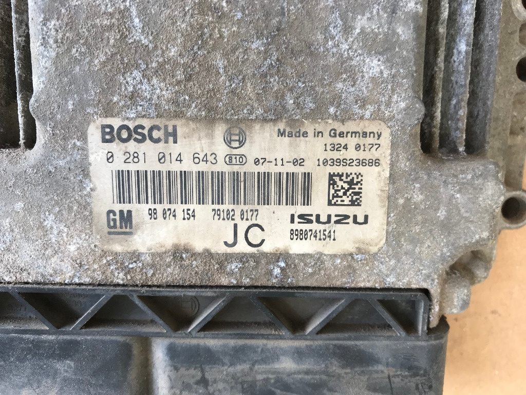 Calculator ecu motor opel astra h 1.7 cd