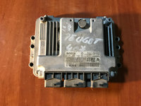 Calculator ecu motor peugeot 407 1.6 hdi 2005 - 2010 cod: 9656974680